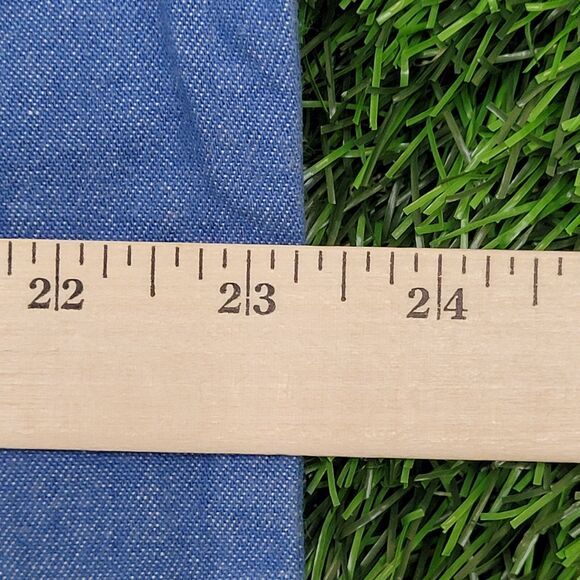 Vintage 80s Button Shirt Medium 23x28 Baggy USA - Picture 5 of 11